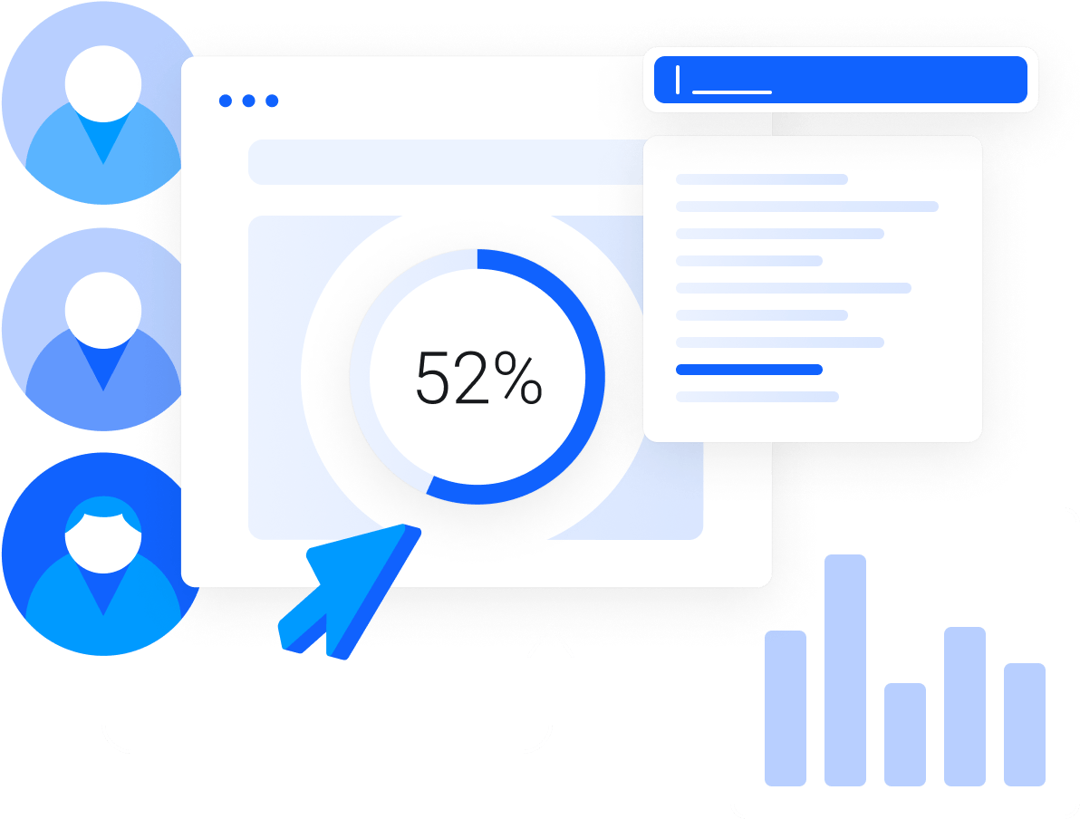Pick the keywords you'd like to rank for. Monitor competitors.